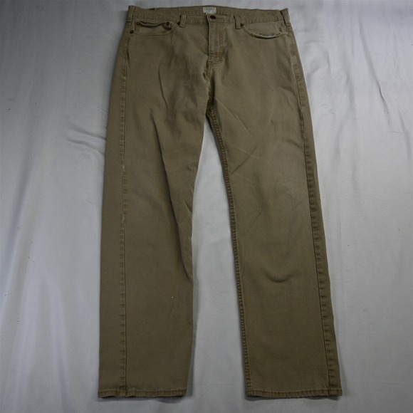DOCKERS‎ Fits 36 x 32 Straight Fit Khaki Stretch Denim Mens Jeans - Picture 1 of 7
